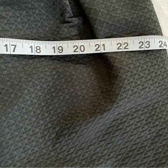 PESERICO Short Flare Large Pleat Belted Lined Black Skirt Made in Italy Sz 6/42 - Picture 14 of 14